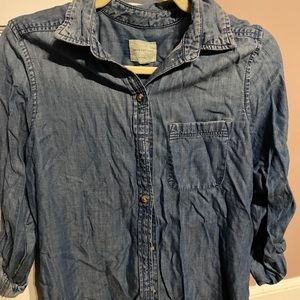 Denim button-up from American eagle